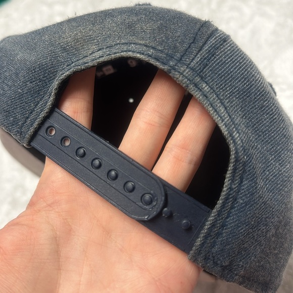 NY Yankees Men’s Denim Baseball Hat Snapback - Picture 2 of 4